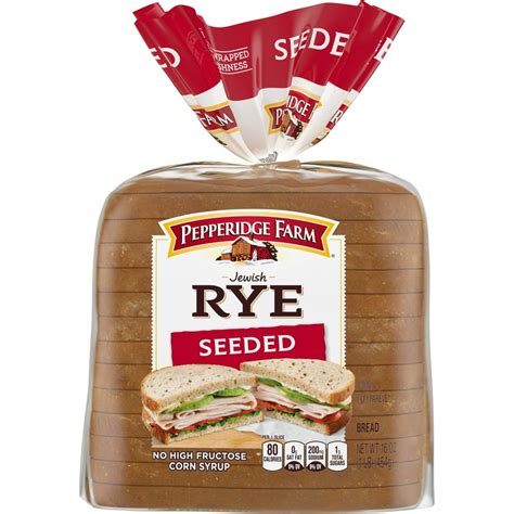 Pepperidge Farm Jewish Rye Seeded Bread, 16 oz. Bag - Walmart.com ...