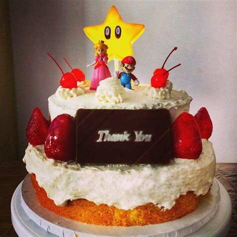 Super Mario 64 ending cake! : r/CAKEWIN