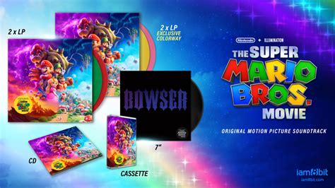 Super Mario Bros. Movie Original Soundtrack Receiving CD, Vinyl, Casette, And Digital Releases ...