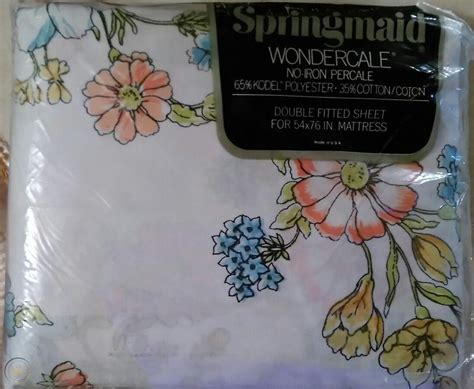 "Bordeaux Gardens" by Springmaid - Vintage Sheet Patterns