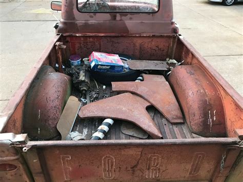 1959 Ford F-100 Pick up truck,needs restoration for parts or restore,Clean title for sale - Ford ...