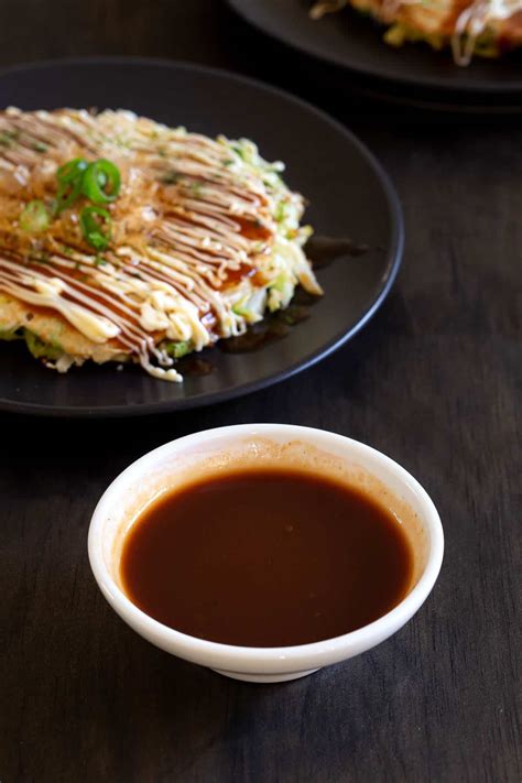 Easy 4 Ingredient Okonomiyaki Sauce | Wandercooks