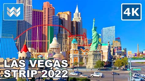 [4K] FULL Las Vegas Strip 2022 Hotels Walking Tour & Travel Guide Vlog ...