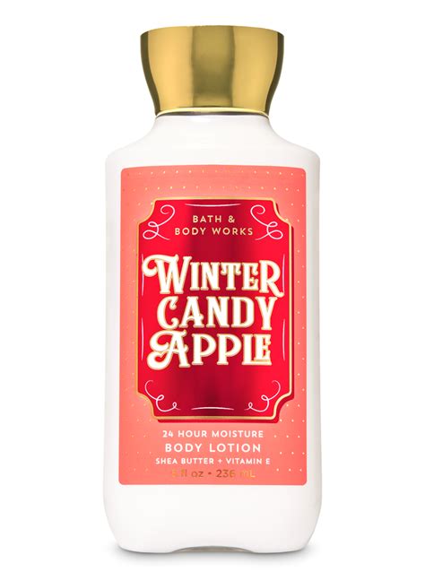 Winter Candy Apple Super Smooth Body Lotion | Bath & Body Works Just ...