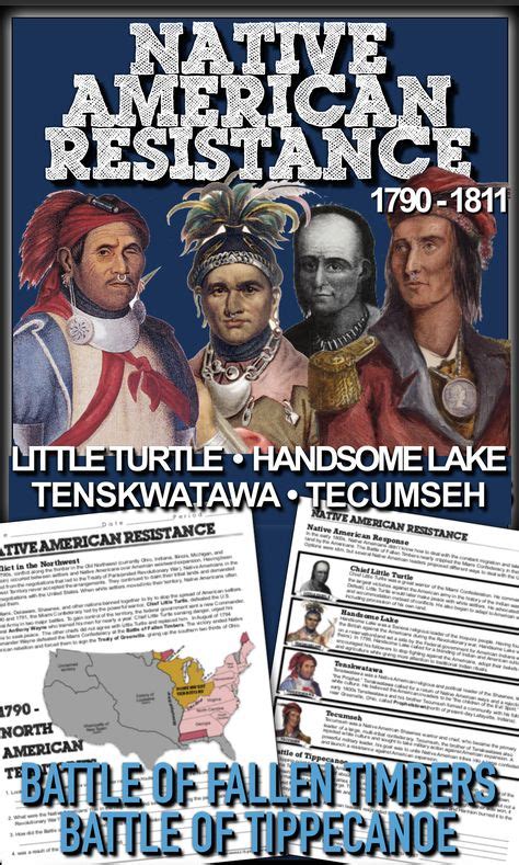 Native American Resistance 1790 - 1811 Guided Reading | TpT Social Studies Lessons | Teaching ...