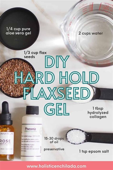 Flaxseed gel for curly hair diy hard hold flaxseed gel recipe the ...