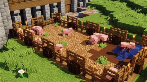 Muddy Pig Farm : r/Minecraft