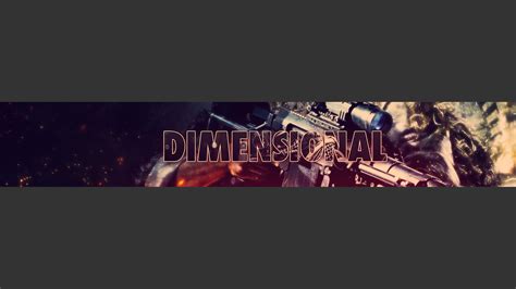 Dimensionals youtube banner and facebook banner by Dymaza on DeviantArt