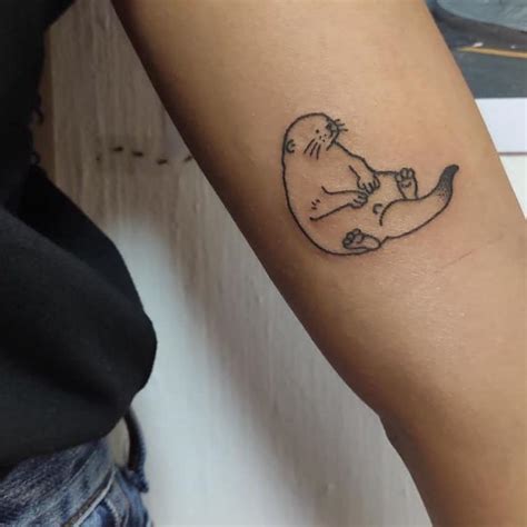 Top 71 Best Otter Tattoo Ideas - [2021 Inspiration Guide]