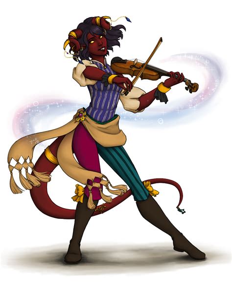 [Art] Tiefling Bard : r/DnD