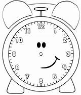 Clock Faces Printable Free Coloring Pages sketch template