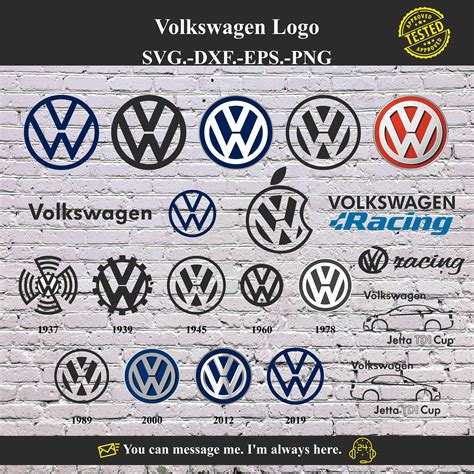 Volkswagen Logo SVG Vector Digital product - instant downloa | Inspire ...