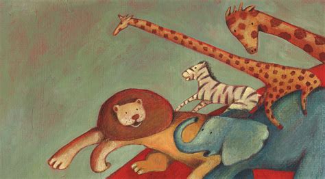 Illustrations for Lion and Zebra | Behance