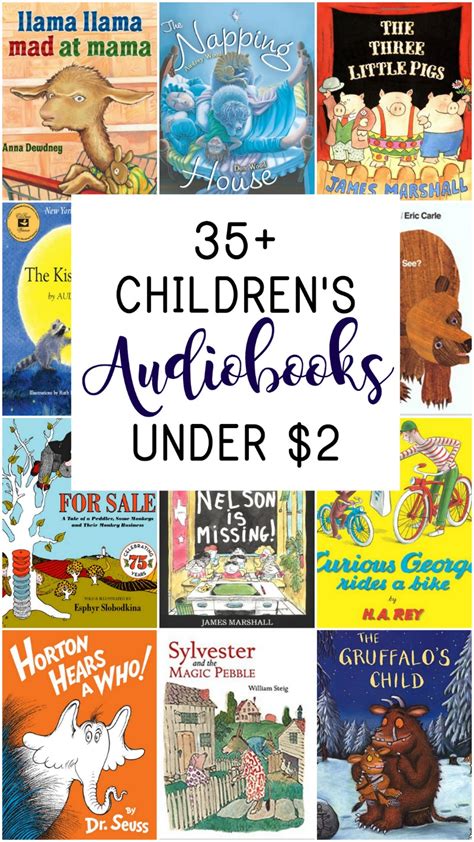 Audio Books for Kids Under $2. Check out 40 almost free audio books!