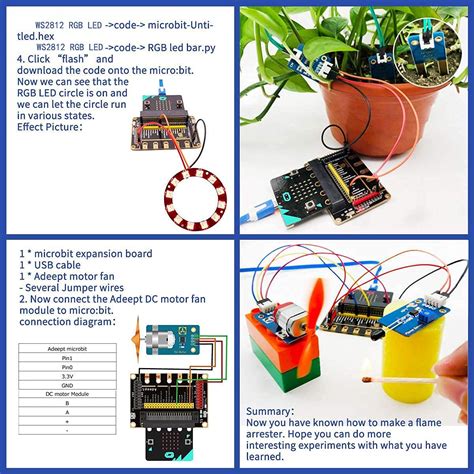 Adeept BBC Micro:bit Sensor Starter Kit | Microbit Programmable Starter Kit for Micro:bit with ...