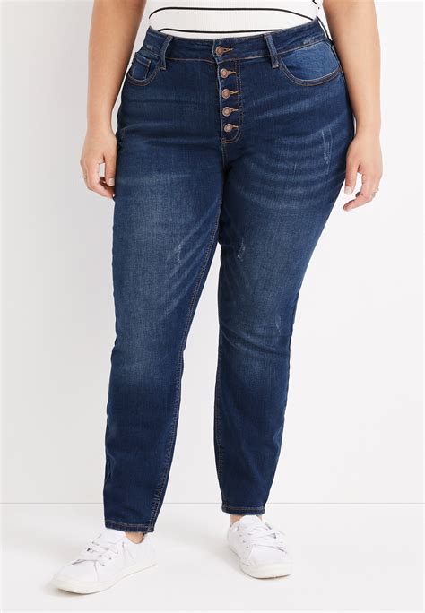 Plus Size Judy Blue® Skinny High Rise Button Fly Jean | maurices