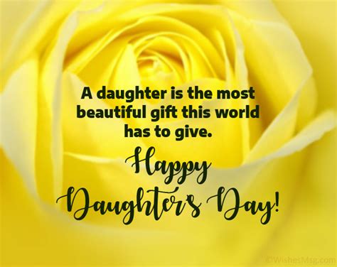 Daughters Day Wishes, Messages and Quotes - WishesMsg