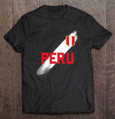 Peru Soccer Jersey Camiseta Peruvian Futbol