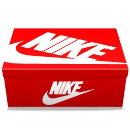 Nike logo with box 2021