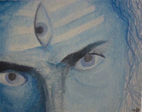 Items similar to Lord Shiva - Third Eye - Indian God - Original ...