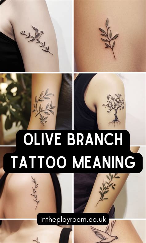 50 Amazing Olive Branch Tattoo Designs With Meaning - On Your Journey