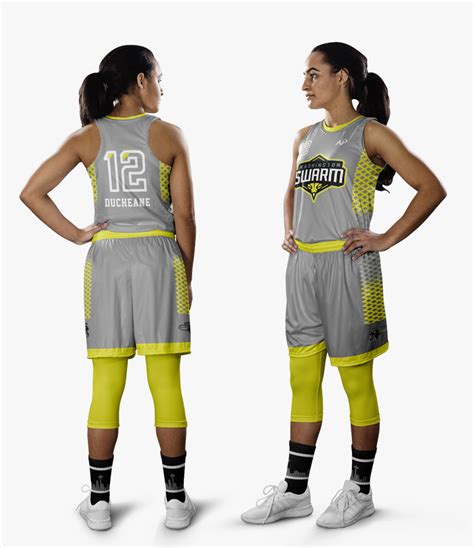 Custom Women's Basketball Uniforms | Sample Design C| All Pro Team Sports