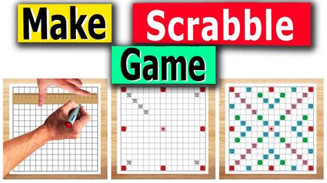 Make Your Own Scrabble Layout