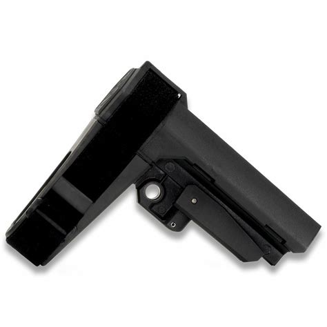 SB Tactical SBA3 Pistol Brace Black BRACE ONLY. NO TUBE – Charger Arms