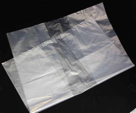 DURAPLAS PLAIN POLY BAG CLEAR LDPE 600 + 425(SG) X 900mm75um Pack Quantity 200 - UPAC