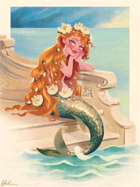 Classic Fairy Tale Mermaid by https://www.deviantart.com/dylanbonner on @DeviantArt | Mermaid ...