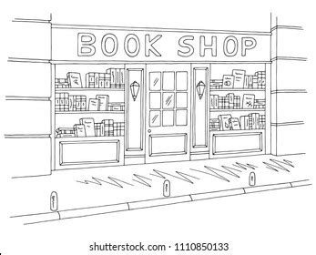 4,423 Book Store Sketch Images, Stock Photos & Vectors | Shutterstock