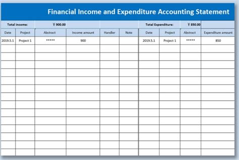 Small Business Excel Accounting Template