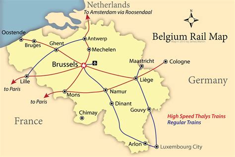 Belgium Tourism Map: How to Get Around Belgium Like a Local | Belgium ...