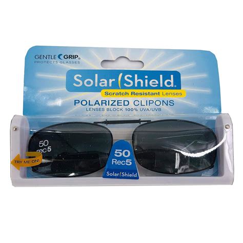 Clothing Accessories Fan Shop Solar Shield Fits Over Rimless Clip-On Sunglasses 54 Rec N Driving ...