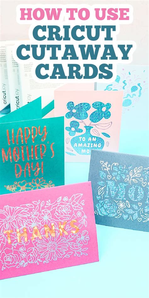 Cricut Cutaway Cards on a Cricut Joy, Explore, or Maker in 2022 | Joy ...