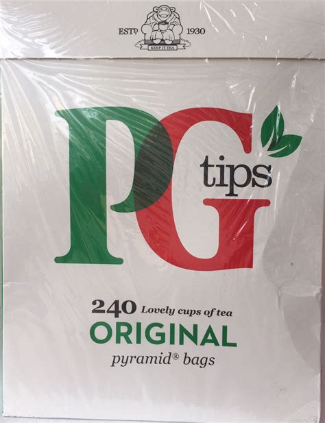 PG Tips 240 Teabags – Jolly Grub