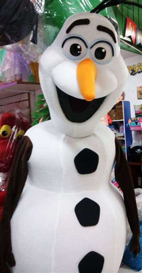 Olaf Mascot Costume Adult Olaf Costume For Sale | Etsy