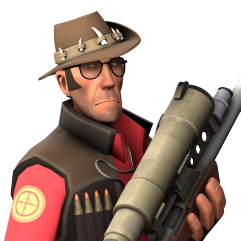 Transparent Sniper Portrait - Team Fortress 2 by DieKeksRebellion on ...