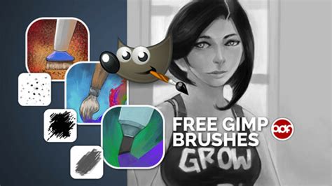 ArtStation - Free Gimp Brushes for Gimp 2.10.30 | Brushes