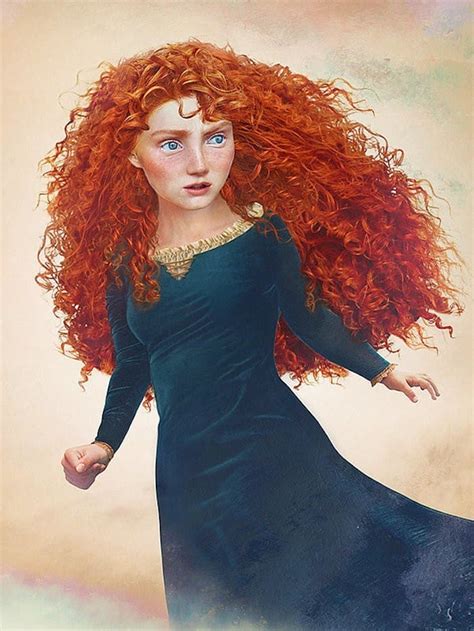 Redhead Disney Princesses and Heroines as Real Women -- Stunning! — How ...