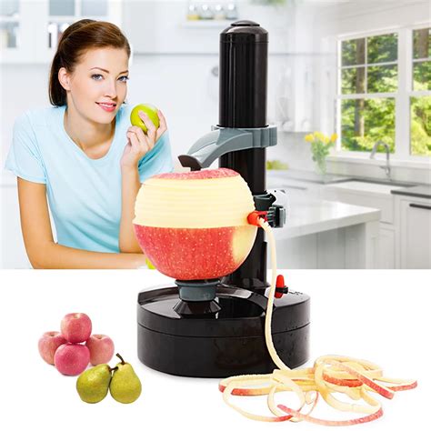 Multifunction Electric Peeler Vegetables Fruit Apple Peeler Automatic Stainless Steel Peeling ...