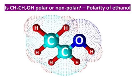 Is CH3CH2OH Polar or Nonpolar? - Polarity of Ethanol | Molecular shapes, Molecular geometry ...