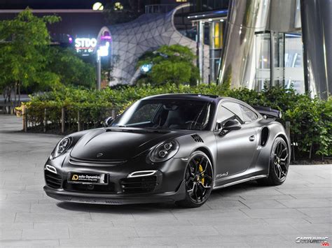 Tuning Porsche 911 Turbo S 991 2015, front