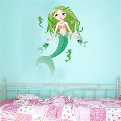 Wallstickers folies : Mermaid Wall Stickers