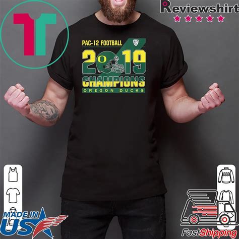 Oregon Ducks pac 12 football 2019 champions Gift T-Shirt