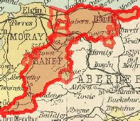 History of Banffshire | Map and description for the county