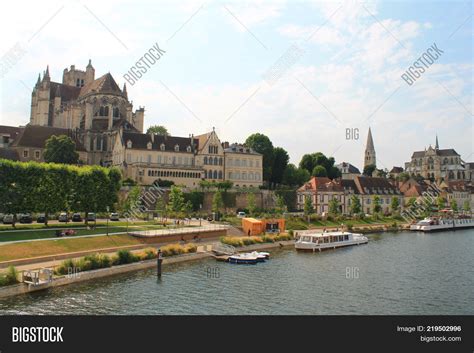 Auxerre, Town Art Image & Photo (Free Trial) | Bigstock