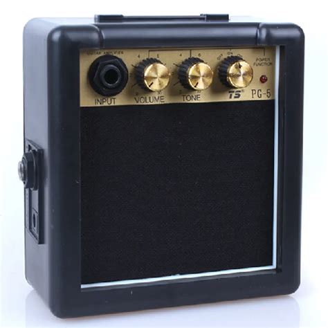 5W Mini Electric Guitar Amp Amplifier Distortion Guitar Speaker Durable High sensitivity-in ...