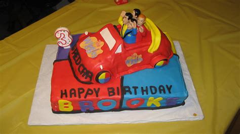 Wiggles Big Red Car Cake - CakeCentral.com