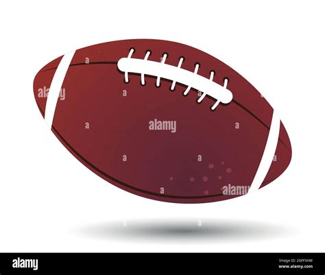 American football ball, rugby ball - realistic textured ball for ...